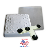 Soft Touch Single 14" Indoor Base Cover with Mounting Tee and Friction Pad
