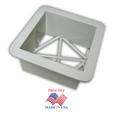 Soft Touch Single 14" Premium Base Cover with Ground Mount and Plug