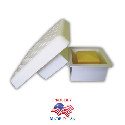 Soft Touch Single 15" Premium Base Cover with Ground Mount and Plug