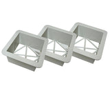 Set of 3, 15" Premium Base Covers with Ground Mounts and Plugs