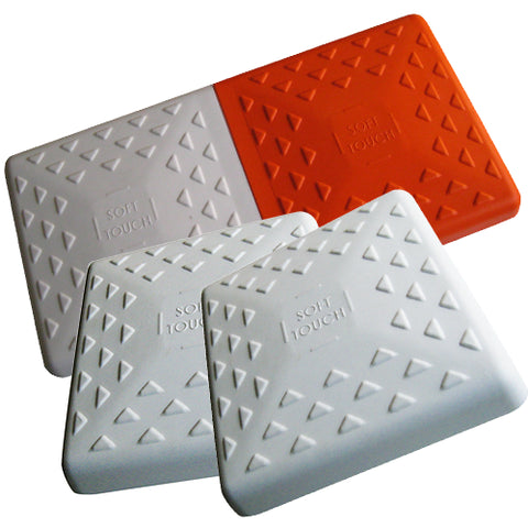 Soft Touch Set of 15" Convertible Base covers including 15" double first base (Covers only)